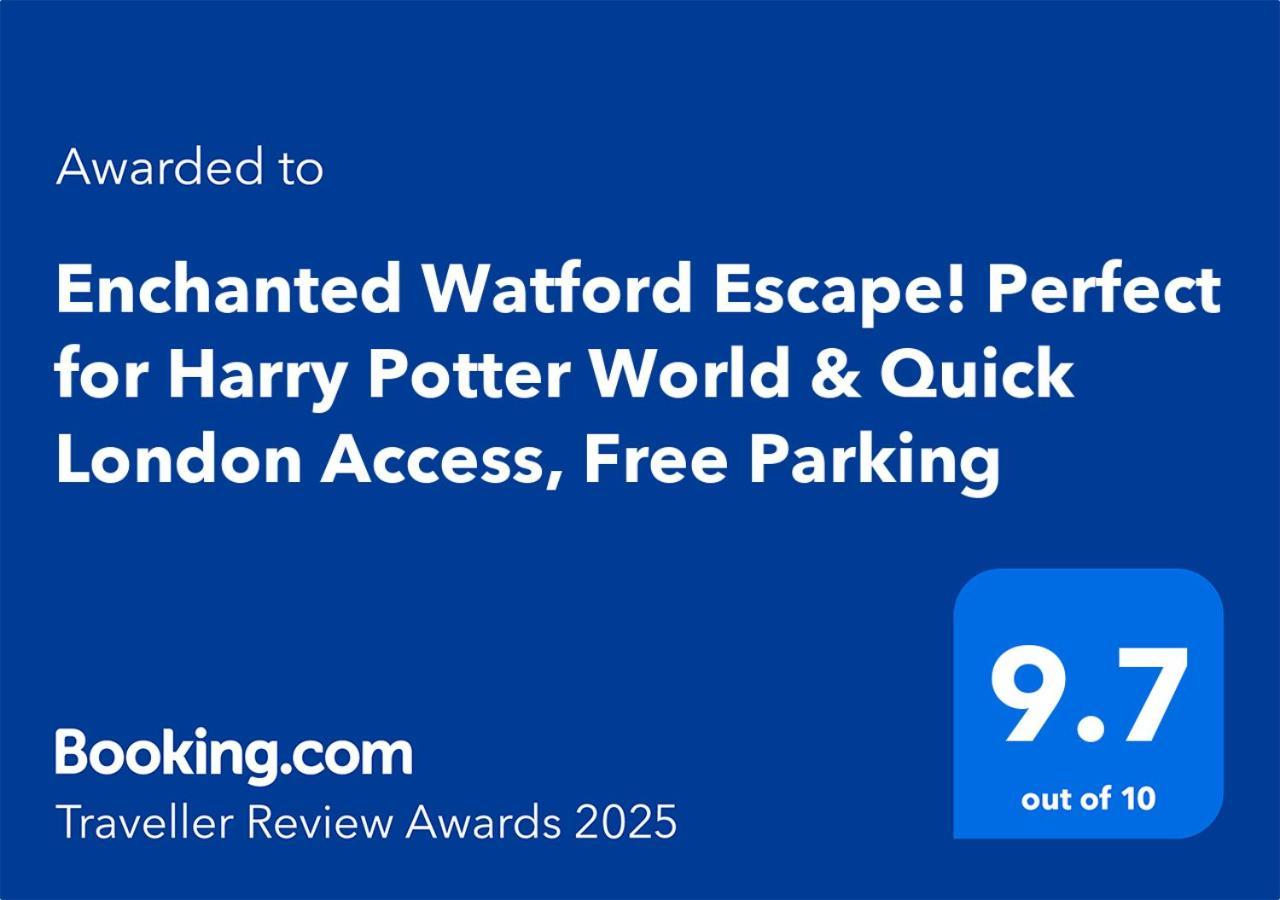 Ideal Family & Business Stay! 2 Min To Station, 10 Min To Harry Potter, 30 Min To London Euston & Free Parking! Watford  Exterior photo